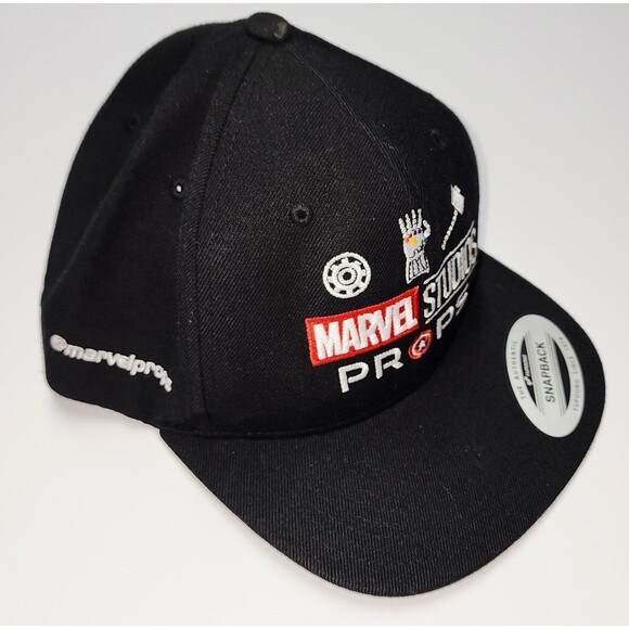 Marvel Studios Props Department Cast & Crew Wool Blend Baseball Cap EUC Disney - Picture 2 of 8